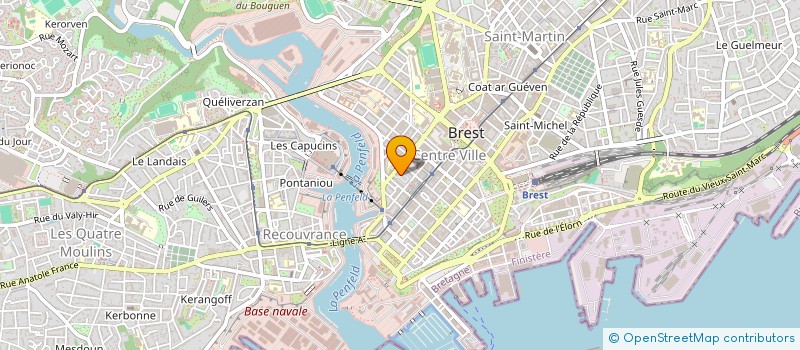 localisation de l'entreprise ASS GESTION EMPLACEMENTS PARKING à BREST