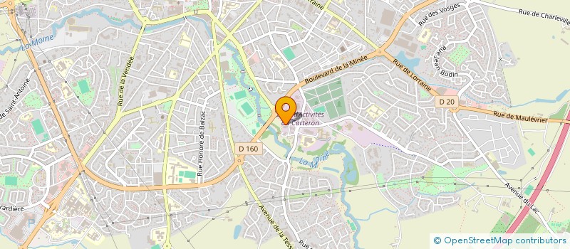 localisation de l'entreprise ASS GESTION FONDS ASSUR FORM SALARIE PME à CHOLET