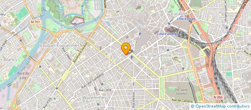 localisation de l'entreprise ASS GESTION FONDS SOLIDARITE LOGEMENT ND à LILLE