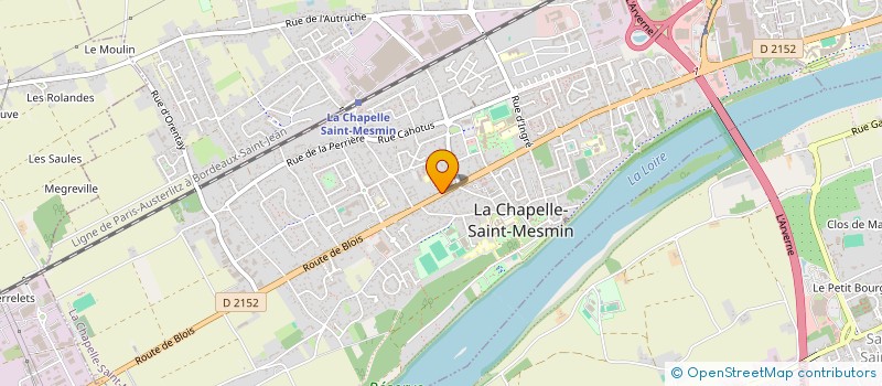 localisation de l'entreprise ASS GESTION IMMOBILIERE CTRE FORMATION à LA CHAPELLE-SAINT-MESMIN