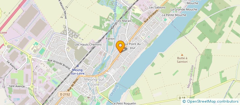 localisation de l'entreprise ASS GESTION IMMOBILIERE MFR PITHIVERAIS à MEUNG-SUR-LOIRE