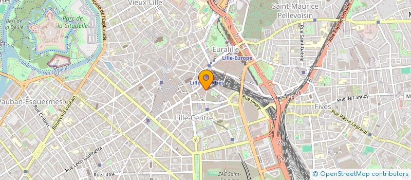 localisation de l'entreprise ASS GESTION INSERT & RECONVERSION EMPLOI à LILLE