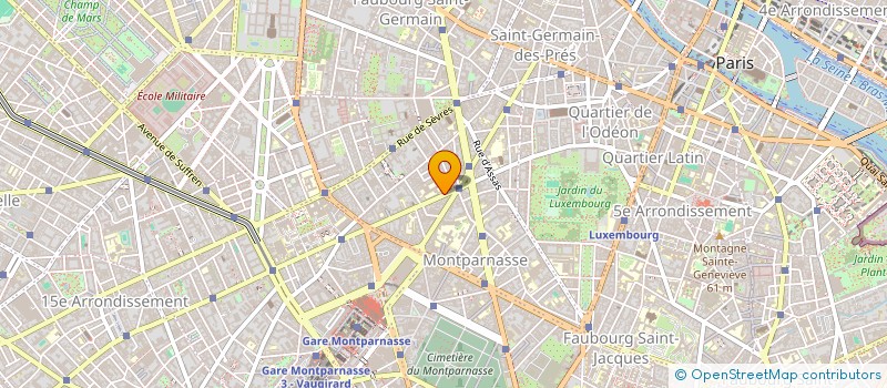 localisation de l'entreprise ASS GESTION LTP ST NICOLAS à PARIS