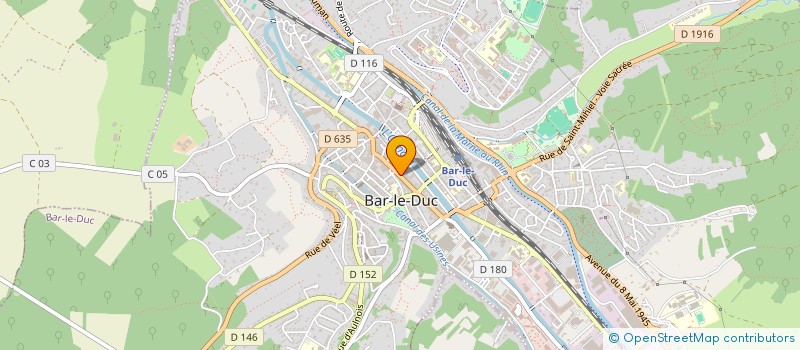 localisation de l'entreprise ASS GESTION MAISONS DEBUTANTS  BAR-LE-DUC