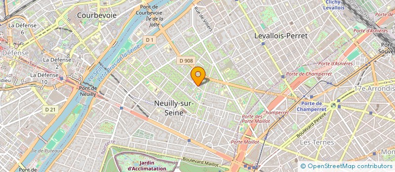 localisation de l'entreprise ASS GESTION PISCINE MUNICIPALE à NEUILLY-SUR-SEINE