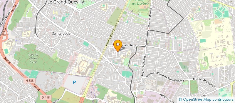 localisation de l'entreprise ASS GESTION PRESTATIONS COMPTABLES à SAINT-ETIENNE-DU-ROUVRAY