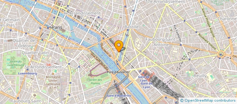 localisation de l'entreprise ASS GESTION REALISATIONS SOCIALES à PARIS