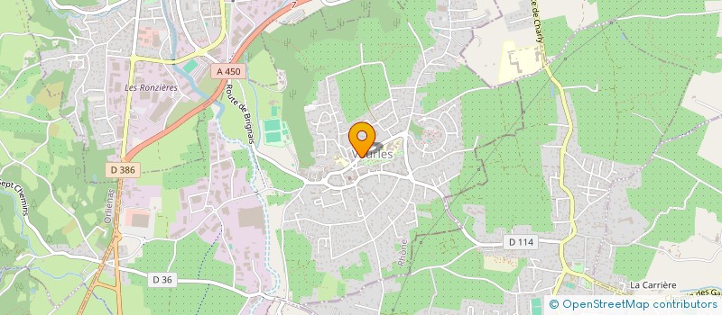 localisation de l'entreprise ASS GESTION RELAIS ASSIST MATER INTERCOM à VOURLES