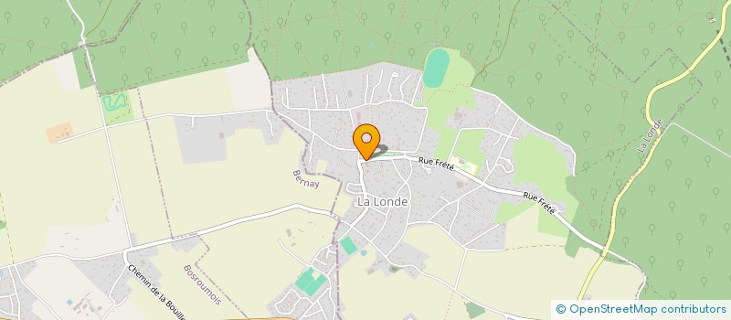 localisation de l'entreprise ASS GESTION RESIDENCE PERSONNES AGEES  LA LONDE