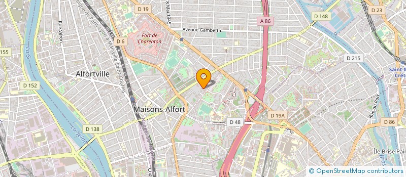 localisation de l'entreprise ASS GESTION REST ADMINIST MAISONS ALFORT à MAISONS-ALFORT