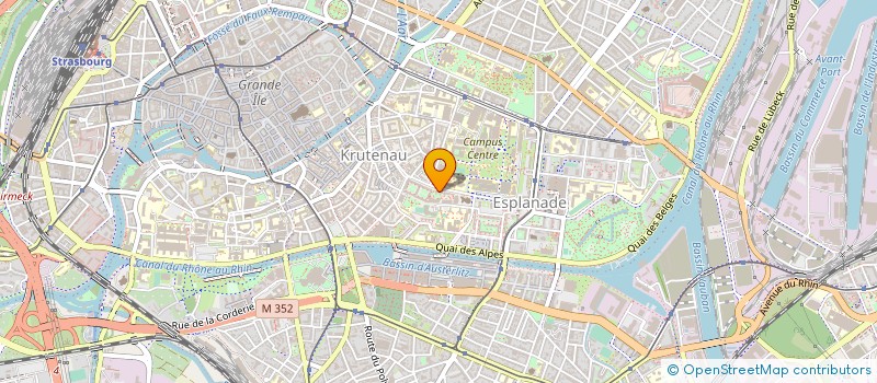 localisation de l'entreprise ASS GESTION RESTAUR ADMINISTR à STRASBOURG