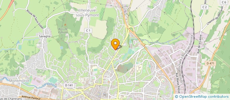 localisation de l'entreprise ASS GESTION RESTAURANT ADM IMPOTS à LONS-LE-SAUNIER
