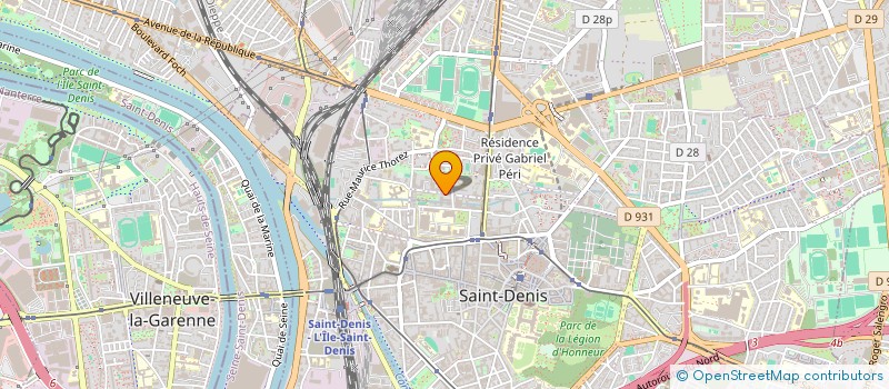 localisation de l'entreprise ASS GESTION RESTAURANT ADMIN DYONISIEN à SAINT-DENIS