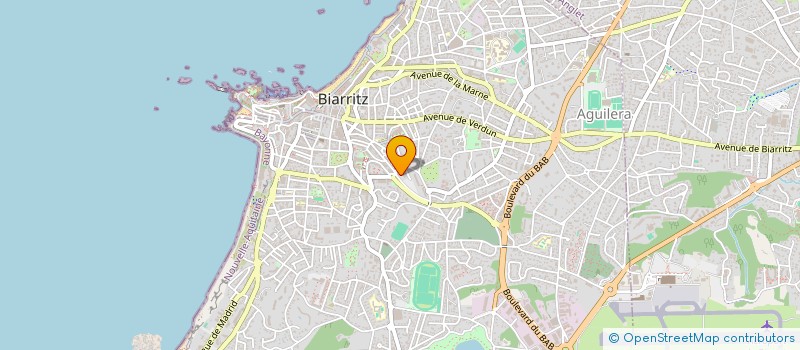 localisation de l'entreprise ASS GESTION RESTAURANT IMPOTS BIARRITZ à BIARRITZ
