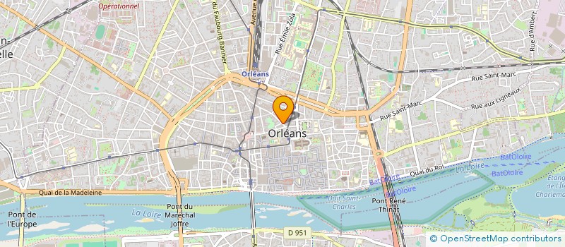 localisation de l'entreprise ASS GESTION RESTAURANT INTER-ADMINISTRAT à ORLEANS