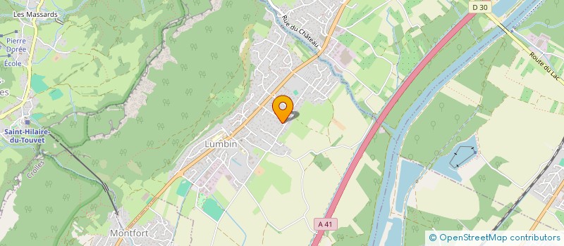 localisation de l'entreprise ASS GESTION RESTAURANT SCOL LUMBIN  LUMBIN