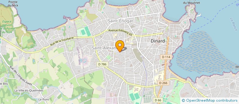 localisation de l'entreprise ASS GESTION RESTAURANT SCOLAIRE ST BRIAC à SAINT-BRIAC-SUR-MER