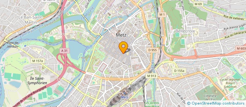 localisation de l'entreprise ASS GESTION RISQUES SOCIAUX MOSELLE à METZ