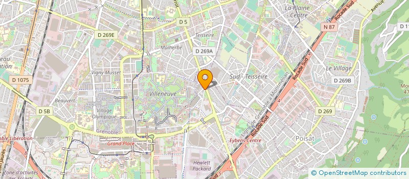 localisation de l'entreprise ASS GESTION SCE AUXIL DE VIE SCOLAIRE à EYBENS