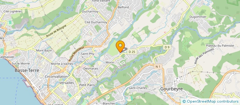 localisation de l'entreprise ASS GESTION SERVICES AIDE FAMILLES à SAINT-CLAUDE