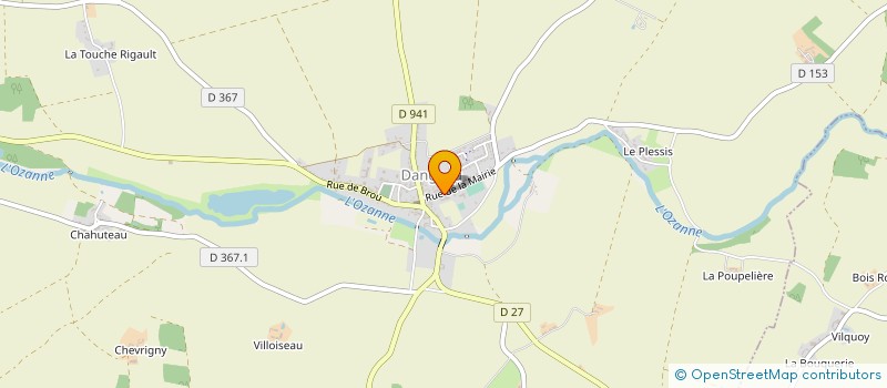 localisation de l'entreprise ASS GESTION TEMPS ENFANT ECOLE DANGEAU à DANGEAU