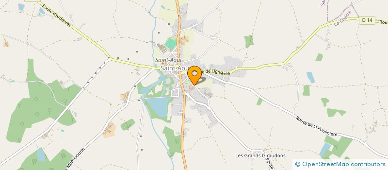 localisation de l'entreprise ASS GESTIONNAIRE MARPA DE SAINT AOUT à SAINT-AOUT