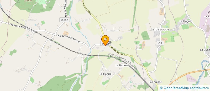 localisation de l'entreprise ASS GLE DES CHASSEURS D AVERNES ET GOUR à CERISY-BELLE-ETOILE