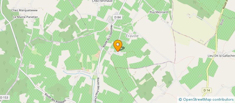 localisation de l'entreprise ASS GLEPA DE LA GRANDE NEUVE à BONNEUIL
