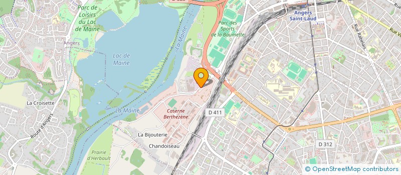 localisation de l'entreprise ASS GPE FOLKLORIQUE QUENIAUX D ANJOUA à ANGERS