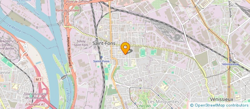 localisation de l'entreprise ASS GPT BOULISTE DE SAINT FONS à SAINT-FONS