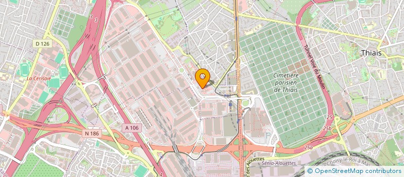 localisation de l'entreprise ASS GRANDS OPERATEURS POLE ORLY RUNGIS  CHEVILLY-LARUE