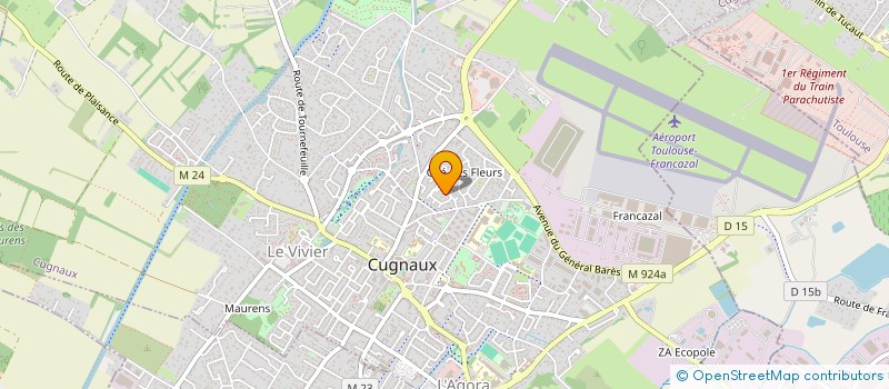 localisation de l'entreprise ASS  GREAT  CUGNAUX