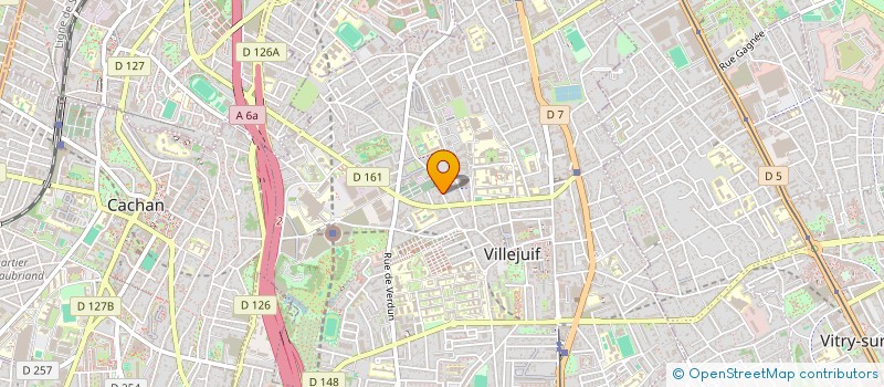 localisation de l'entreprise ASS  GRIP à VILLEJUIF