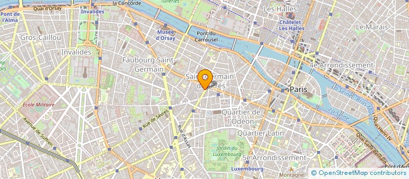 localisation de l'entreprise ASS GROU ST GERM COUR DESI ABB à PARIS