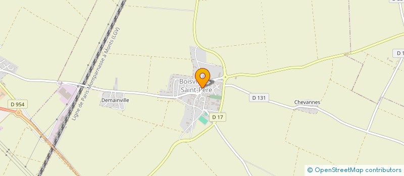 localisation de l'entreprise ASS GROUP EMPLOYEURS DES QUATRE VENTS à BOISVILLE-LA-SAINT-PERE