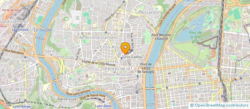localisation de l'entreprise ASS GROUPE ANALYSES PRATIQUE PSYCHOLOGUE à LYON