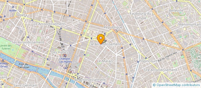 localisation de l'entreprise ASS GROUPE EMILE DE MEDICIS  PARIS