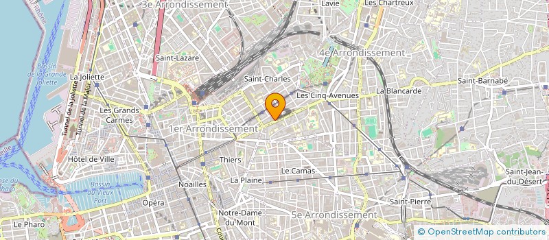 localisation de l'entreprise ASS GROUPE ETUD RECHER HANDIC MENTAUX à MARSEILLE