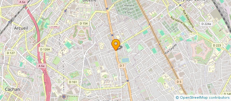 localisation de l'entreprise ASS GROUPE INTERACTIF à VILLEJUIF