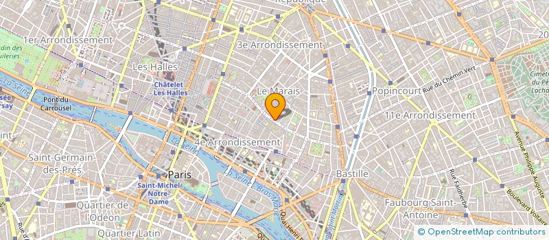 localisation de l'entreprise ASS GROUPE ISEG INSTIT SUP EUROP GESTION à PARIS
