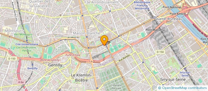 localisation de l'entreprise ASS GROUPE KALLISTE  PARIS