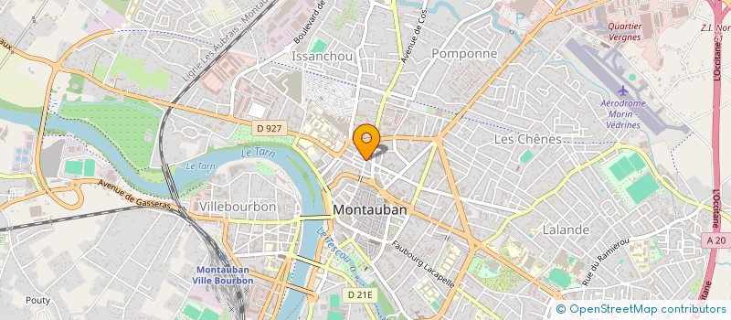 localisation de l'entreprise ASS GROUPE LOCAL CIMADE DE MONTAUBAN  MONTAUBAN