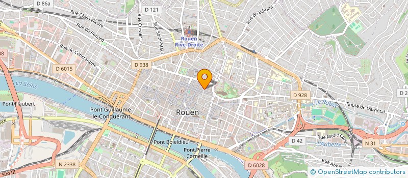 localisation de l'entreprise ASS GROUPE ROUENNAIS ETUD PNEUMOLOGIQUES  ROUEN