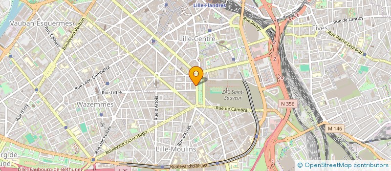 localisation de l'entreprise ASS GROUPEME PECHEURS UNIVERSI ACADEMIE à LILLE