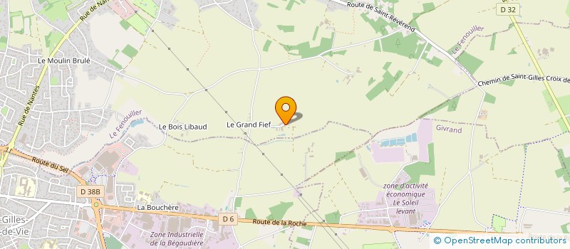 localisation de l'entreprise ASS GROUPEMENT D'EMPLOYEURS LA COTE  LE FENOUILLER