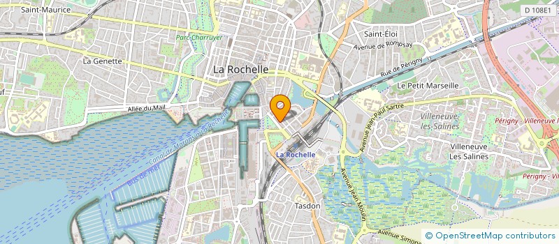 localisation de l'entreprise ASS GROUPEMENT SERVICES  LA ROCHELLE