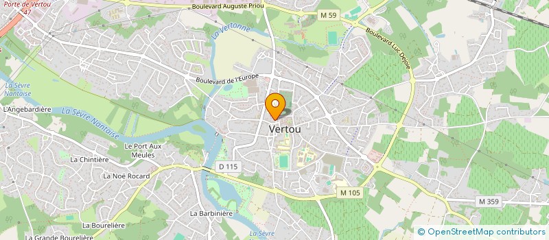 localisation de l'entreprise ASS GROUSSEAU NAUD à VERTOU