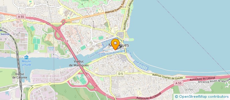 localisation de l'entreprise ASS GUIDANCE CTRE DE FORM PSYCHO RELAT à MARTIGUES