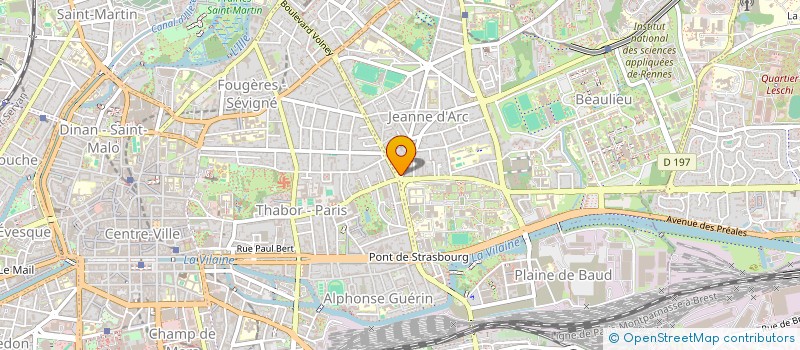 localisation de l'entreprise ASS GUINEENNE D ILLE ET VILAINE  RENNES