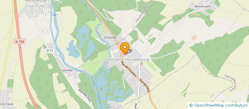 localisation de l'entreprise ASS GUITARE ETC...  CLEF VALLEE D'EURE